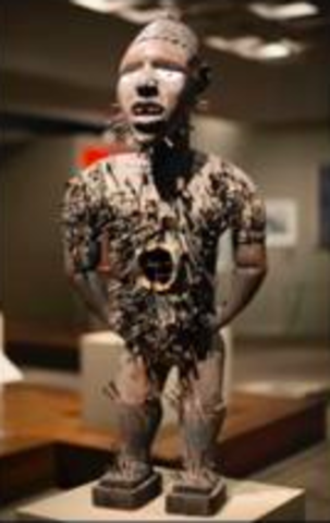 Power figure (Nkisi n'kondi)