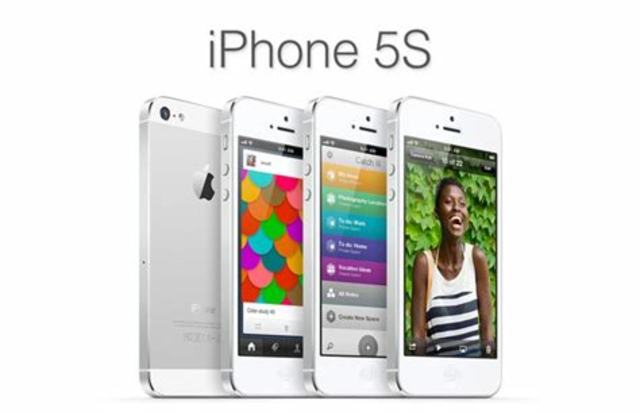 IPhone 5s- Touch ID with a swipe of finger