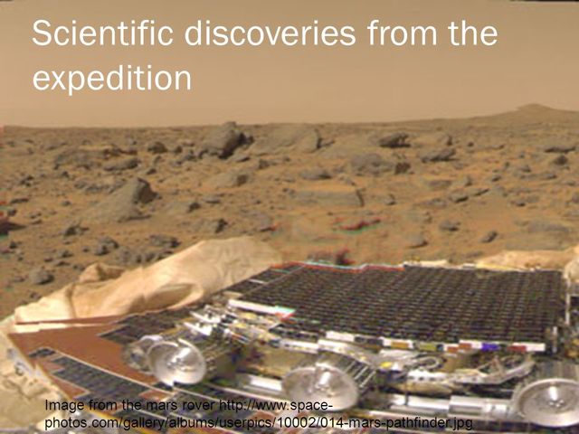 Mars Pathfinder Expedition