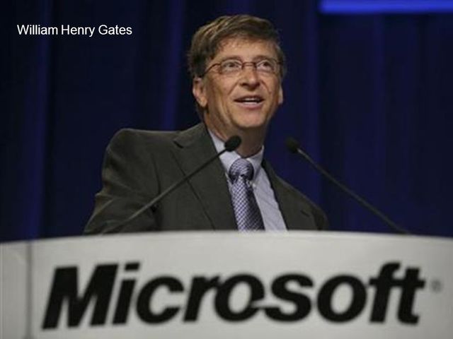 William Henry Gates III