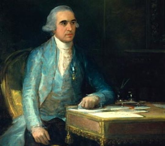 Francisco de Saavedra lehen ministro bihurtu.