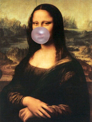 the paitning of the mona lisa