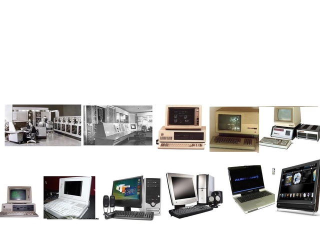 Evolución de los monitores.