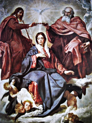 La coronación de la Virgen