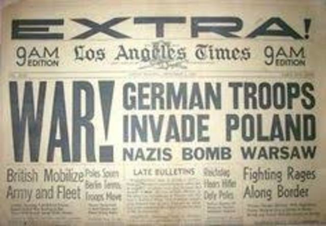 Germany invades Poland