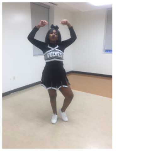 Yo hice el equipo de porristas.