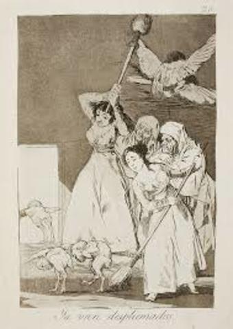 Caprichos: Ya van desplumados