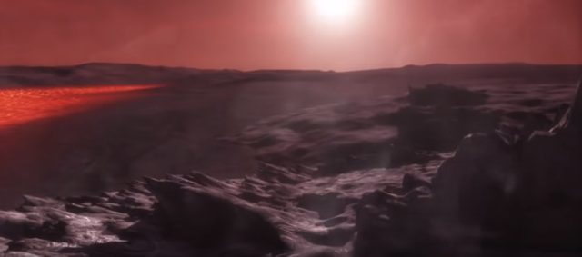 La tierra en proceso de enfriamiento