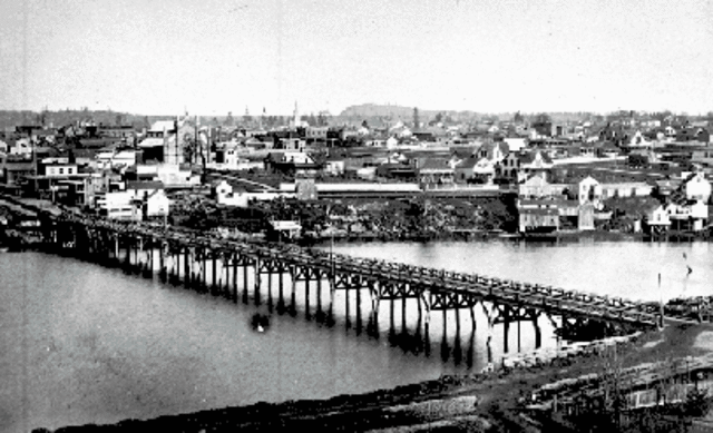 Victoria becomes the capital of British columbia