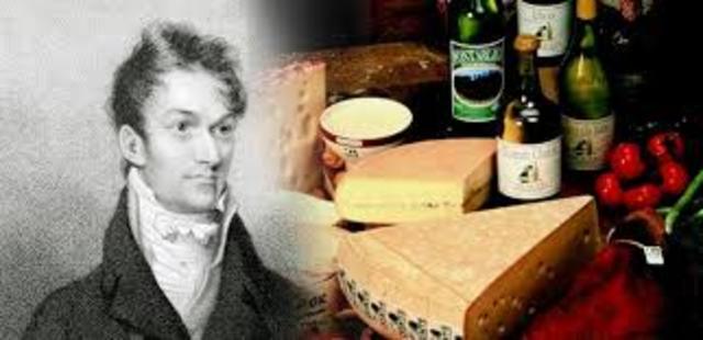 JOSEPH BERCHOUX INBRODUJO LA PALABRA GASTRONOMIA  AL VOCABULARIO FRANCES Y ES EL EL CREADOR DE LA COCINA PARLANTE