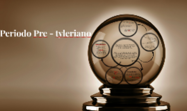 PERIODO PRE - TYLERIANO