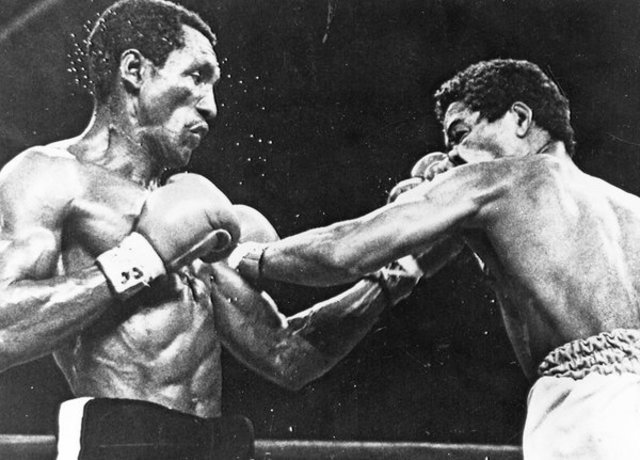 Antonio Cervantes "Kid Pambelé" campeón del mundo de peso welter junior