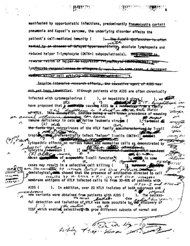 Letter to Science. Bruce Alberts, Alan Lechner and other 42 Rethinking Aids scientists and physicians