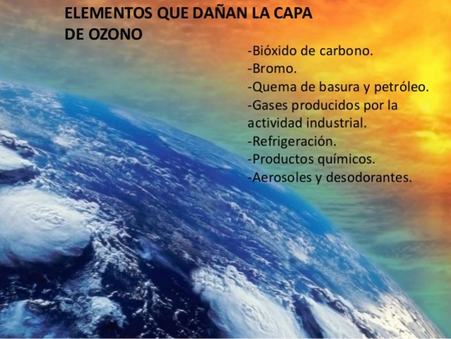 LOS CFC (CLORURO,FLORURO,CARBONO) QUE DAÑAN LA CAPA DE OZONO