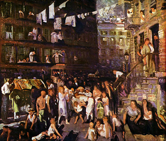 Poor Living Conditions in the Cities