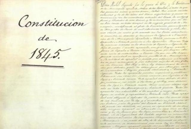 Constitución 1845