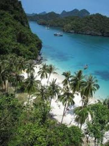 Playas y rios -turismo - edad contemporanea