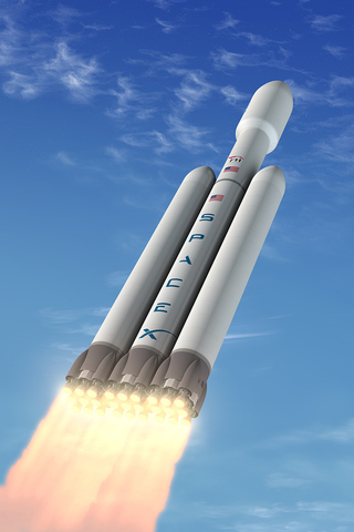 Space X Falcon Heavy