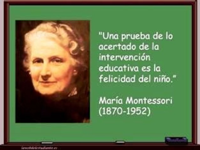 María Montessori
