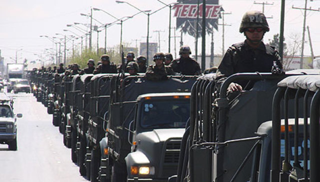 Se declaro la guerra contra el narcotrafico