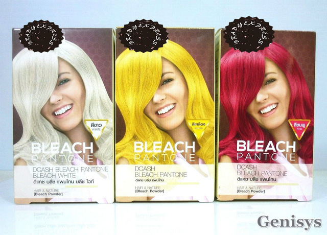 Blanqueador y tintes