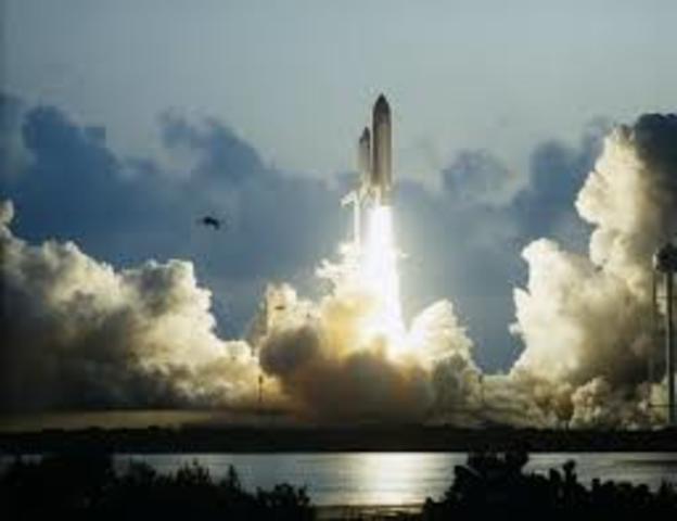 First space shuttle flight