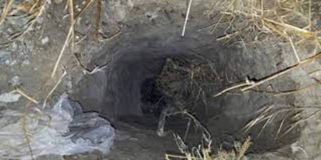Descubren túnel