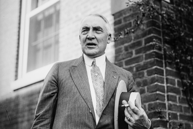 Harding Wins Presidential Election by a Landslide