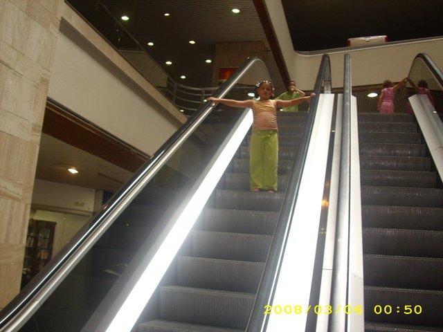 De mis pies a las escaleras eléctricas