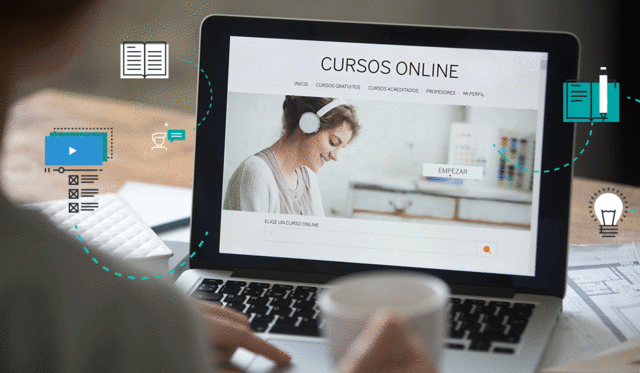 Ofrecen cursos en linea