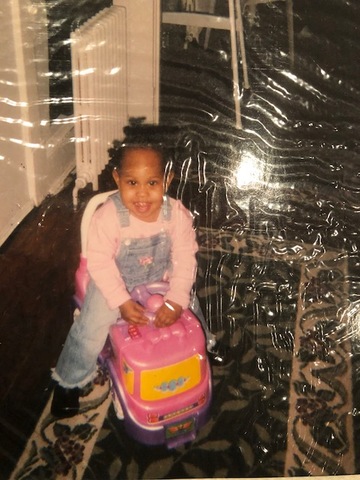 Tuve una bicicleta nueva a los 2 años