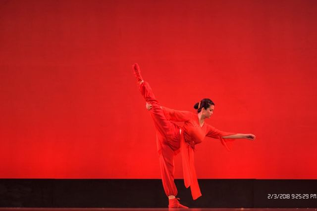 Bailé a  Centro de Chandler para las artes