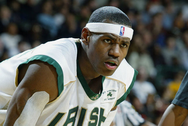 His step for the high school