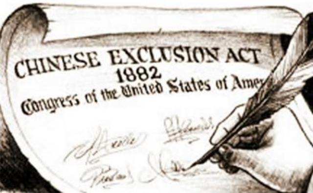 chinese exclusion act passed
