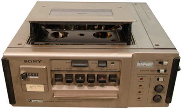 Videgrabador color U-matic