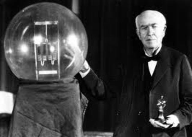 thomas edison invented the lightbulb