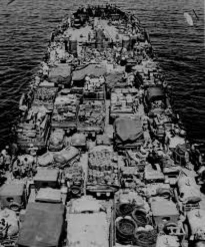 The U.S. helped out Britain with war supplies