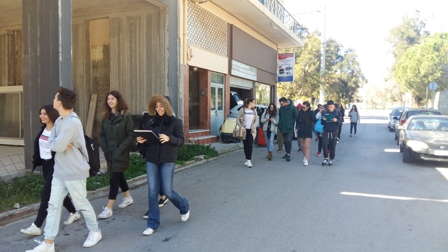 Επίσκεψη της Ομάδας Περιβαλλοντικής Εκπαίδευσης με θέμα το αστικό περιβάλλον στο ΚΠΕ Λαυρίου