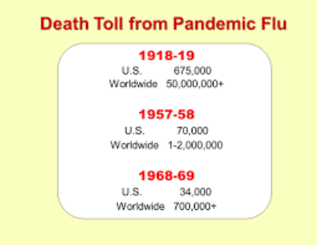 Spanish Flu Death Toll