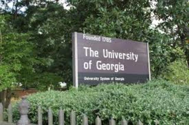 University of Georgia founded