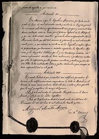 El primer documento legal del México