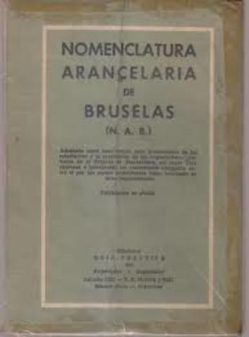 Nomenclatura Arancelaria de Bruselas (NAB).