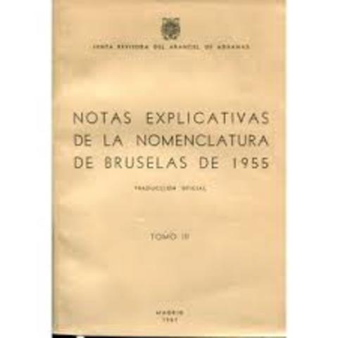 Nomenclatura del Consejo de Cooperación Aduanera (NCCA)