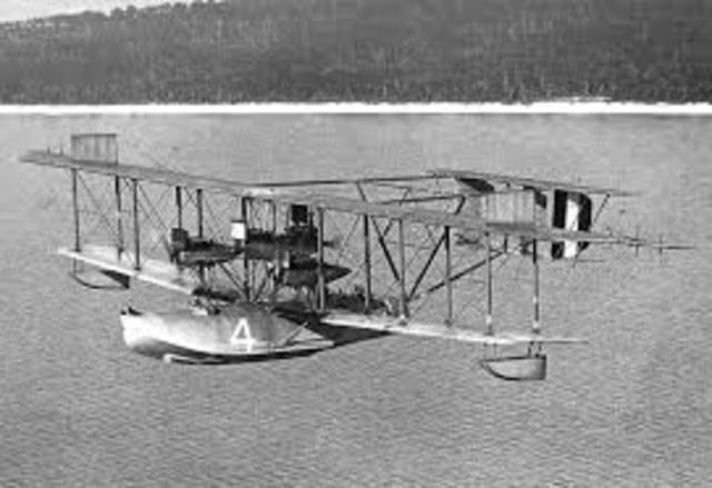 Avion Britanico NC4 (La transportación área)