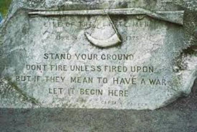 Lexington And Concord