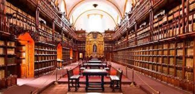 Las antiguas bibliotecas siglo III