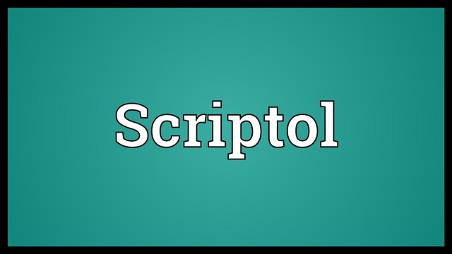 Scriptol.