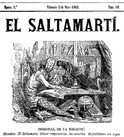 Publicaciones ilustradas ya eran comúnes