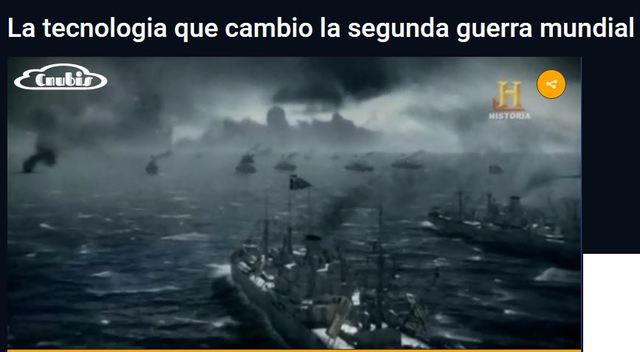 La tecnología con fines bélicos