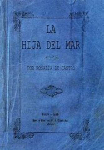 Publica a sua primeira novela "la hija del mar"